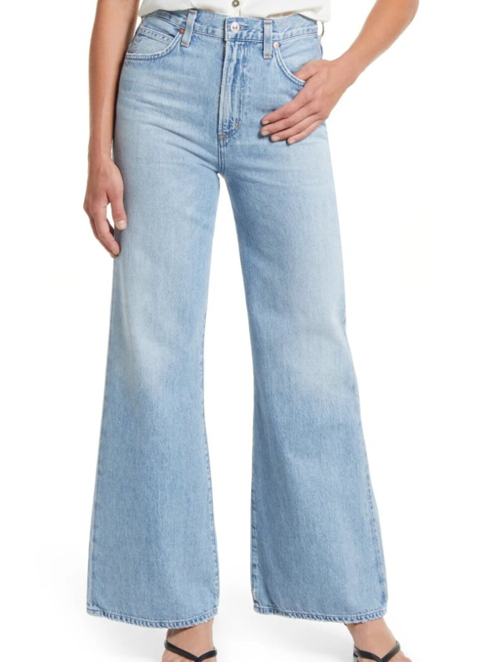 Citizens Of Humanity Rosanna Light Blue High-Waist Denim Jeans